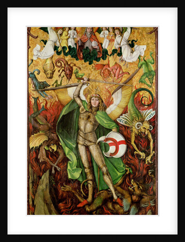 The Archangel Saint Michael in combat with Lucifer by Hans the Elder Leu