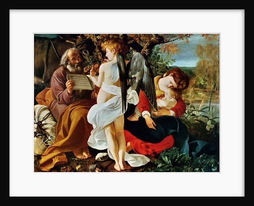 Rest on the Flight into Egypt, c.1603 by Michelangelo Merisi da Caravaggio