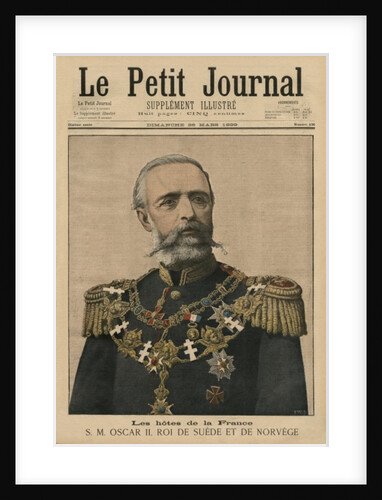 French hosts: His Majesty Oscar II, King of Sweden and Norway by Henri Meyer