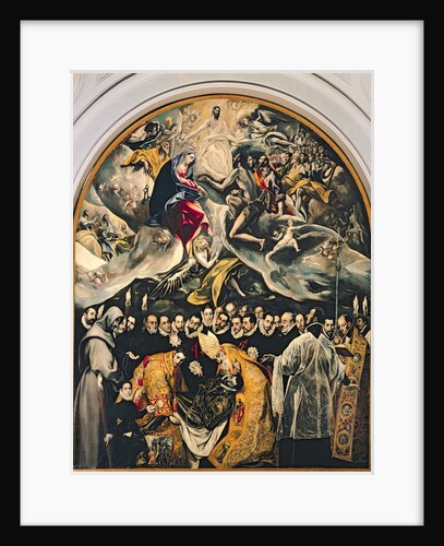 The Burial of Count Orgaz, 1586-88 by El Greco