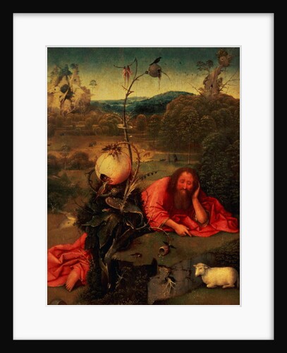 St. John the Baptist in Meditation by Hieronymus Bosch