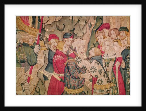 Detail of the Story of Jourdain de Blaye, Arras Workshop by Flemish School