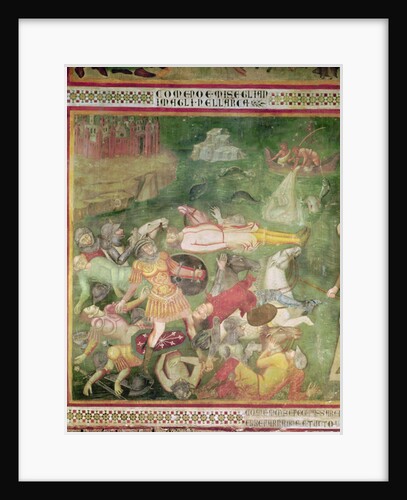 Crossing the Red Sea by also Manfredi de Battilori Bartolo di Fredi