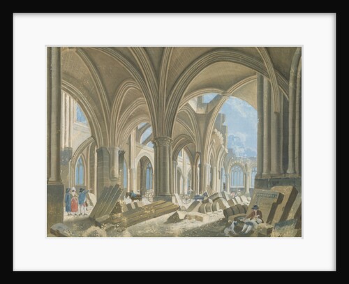 Demolition of the Church of Saint-Jean-en-Greve, c.1800 by Pierre Antoine Demachy