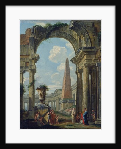 Ruins by Giovanni Paolo Pannini or Panini