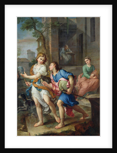 Departure of the young Tobias, 1733 by Pierre Parrocel