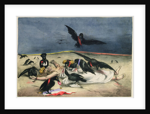 France delivered to crows of all kinds by Grandville