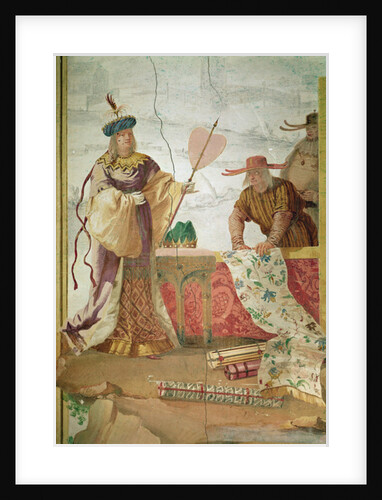 The Chinese Fabric Seller by Giandomenico Tiepolo
