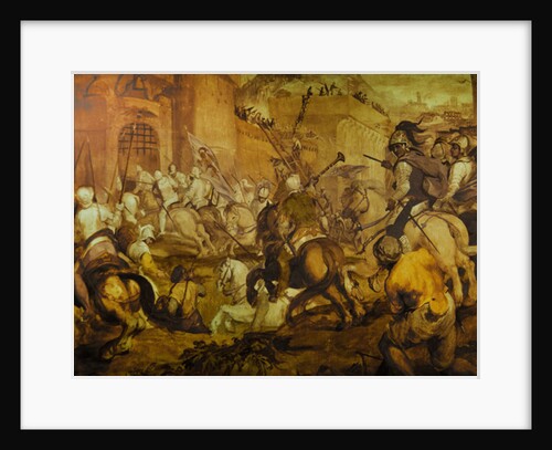 Conquest of a Turkish town by the Venetians by Antonio Vassilacchi