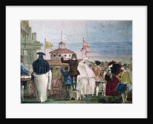 The New World by Giandomenico (1727-1804) Tiepolo