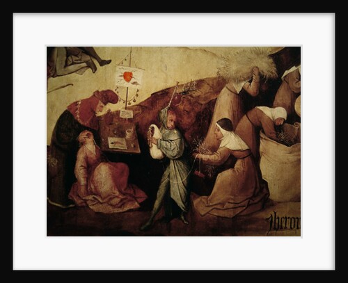 The tooth puller, the bagpipe player and the wood collectors by Hieronymus Bosch