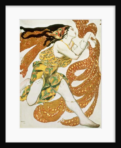 Costume design for a bacchante in 'Narcisse' by Tcherepnin, 1911 by Leon Bakst