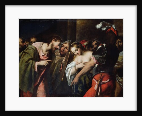 Christ and the Adulteress by Pietro Della Vecchia