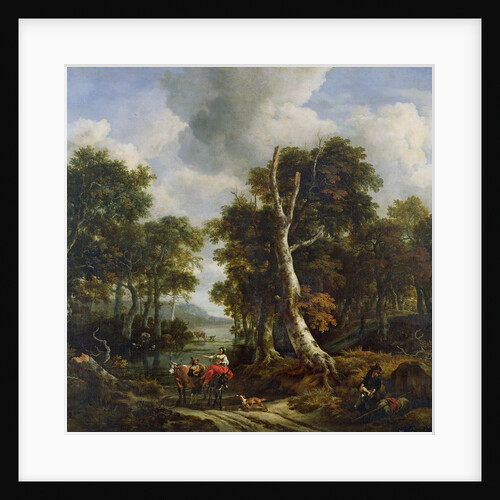 The Forest, c.1660 by Jacob Salomonsz. Ruysdael