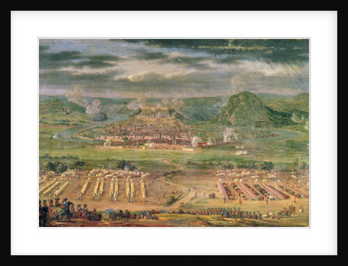 The Siege of Besançon in May 1674 by Jean-Baptiste Martin