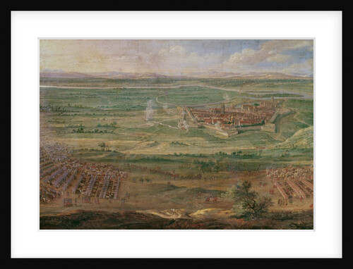 The Siege of Dole in June 1674 by Jean-Baptiste Martin