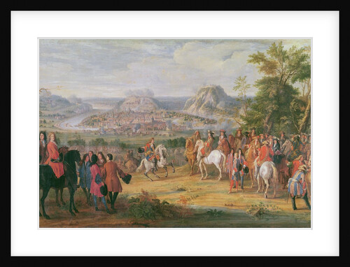 Louis XIV at the Siege of Besançon in May 1674 by Pierre-Denis Martin