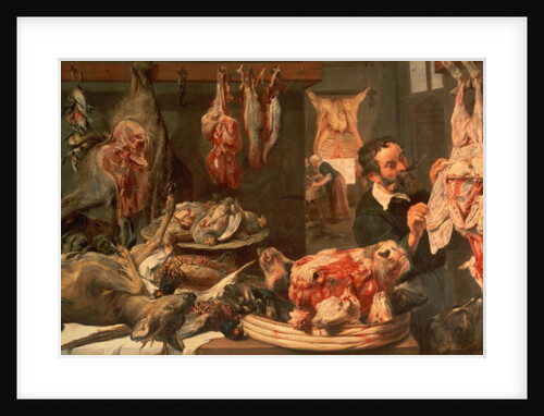The Butcher's Shop by Frans Snyders or Snijders