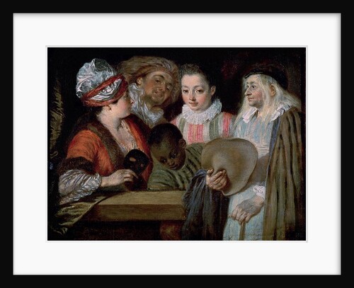 Actors from the Theatre Francais, c.1714-15 by Jean Antoine Watteau