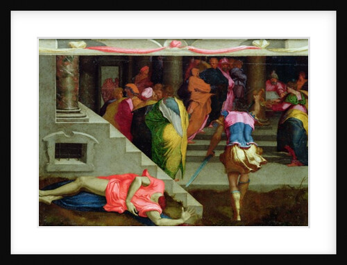 Martyrdom of St. John the Baptist, c.1530-40 by (1509-66) Daniele da Volterra