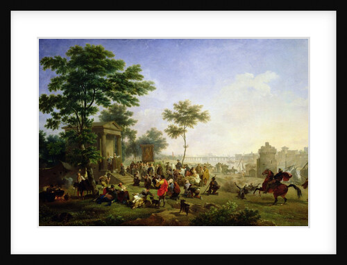 Mass in the Roman Countryside by Nicolas Antoine Taunay