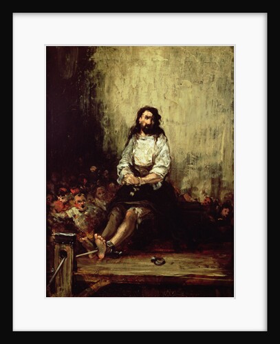 The Torture Victim by Eugenio Lucas Velazquez