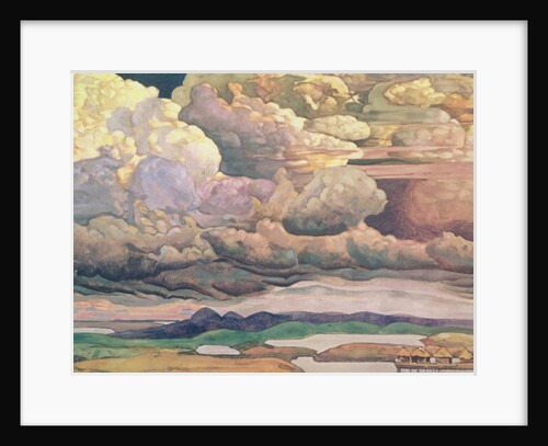 Skyscape, 1912 by Nicholas Roerich