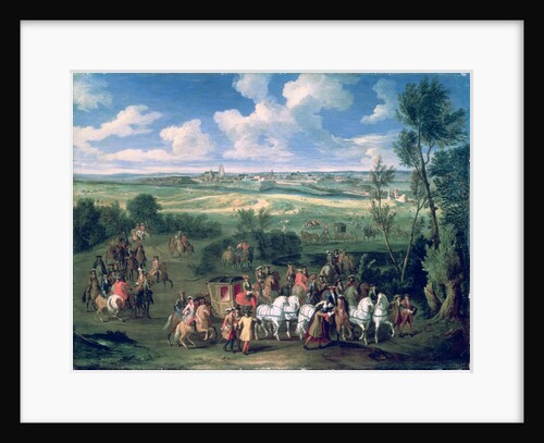 The Royal Cortege by Adam Frans van der Meulen