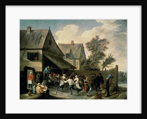 A Country Dance by David the Younger Teniers