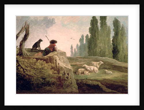 The Shepherd by Hubert Robert