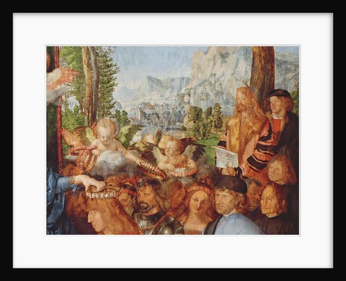 Detail of The Feast of the Rosary by Albrecht Dürer or Duerer