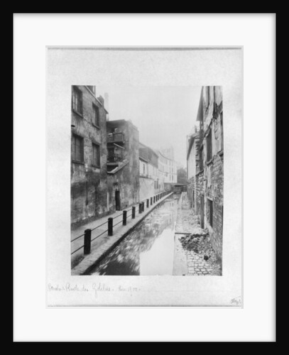 The Bievre, Ruelle des Gobelins, Paris, May 1900 by Eugene Atget