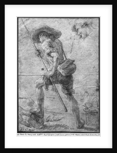 Young fisherman by the sea by Paul Gregoire