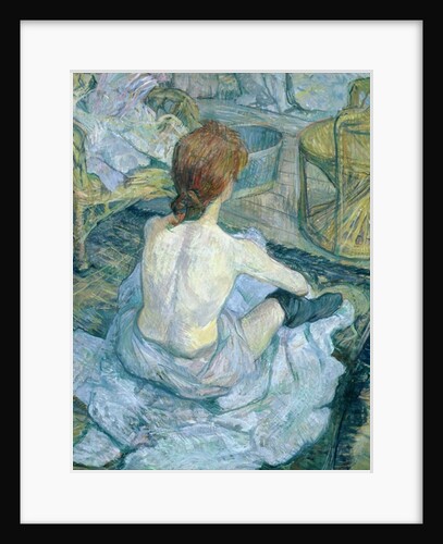 Woman at her Toilet, 1896 by Henri de Toulouse-Lautrec