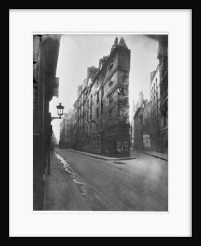 Rue de Seine and Rue de l'Echaude, Paris, c.1924 by Eugene Atget