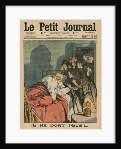 He does not sleep anymore ! by French School