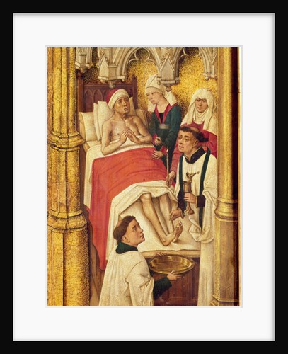 Redemption Triptych: Sacrament of Extreme Unction by Vrancke van der Stockt