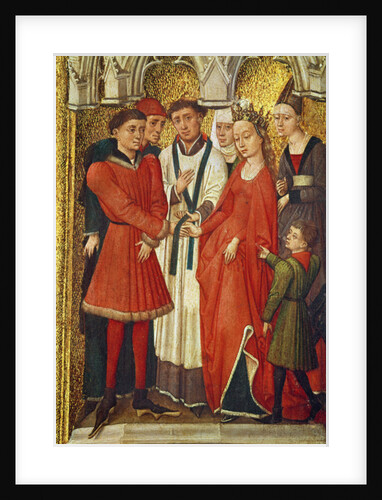 Redemption Triptych: Sacrament of Marriage by Vrancke van der Stockt