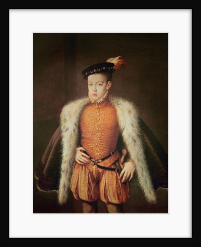 Don Carlos, Prince of Asturias and Portugal, c.1558 by Alonso Sanchez Coello
