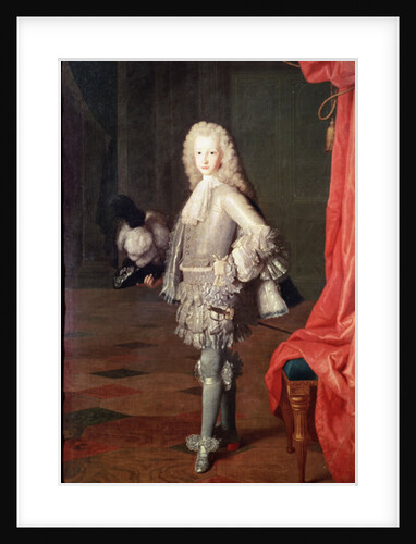 Portrait of Louis I of Spain, 1717 by Michel-Ange Houasse