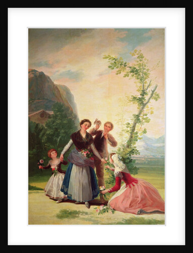The Florists, 1786 by Francisco Jose de Goya y Lucientes