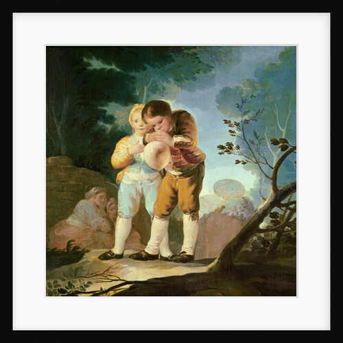 Children Inflating a Bladder, 1778 by Francisco Jose de Goya y Lucientes