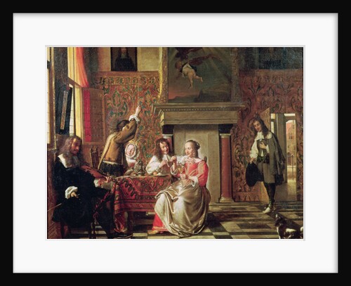 Conversation by Pieter de Hooch