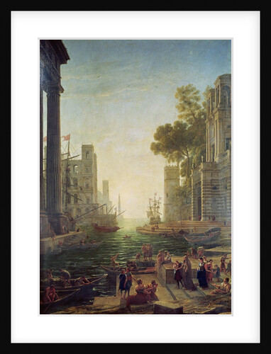 Embarkation of St. Paul at Ostia by Claude Lorrain (1600-82)