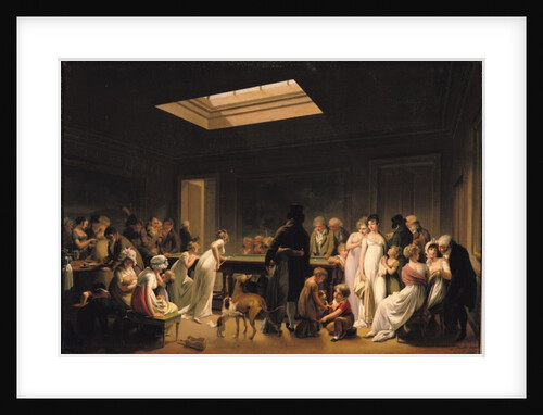 A Game of Billiards, 1807 by Louis Leopold Boilly