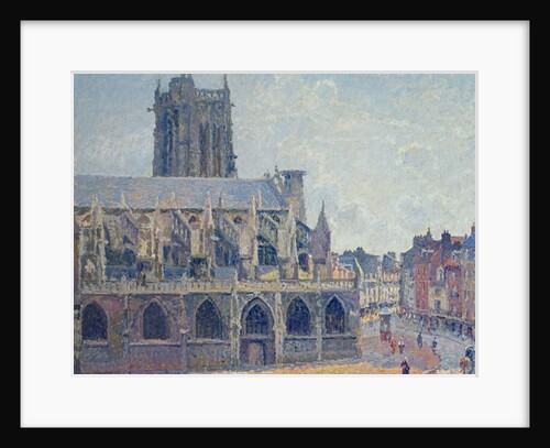 The Church of St Jacques in Dieppe, 1901 by Camille Pissarro