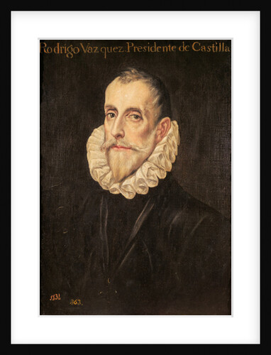 Don Rodrigo Vázquez de Arce by El Domenico Greco