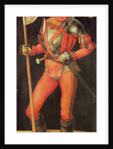 Lukas Paumgartner portrayed as Saint Eustace, right panel of the Paumgartner Altarpiece, c.1500 by Albrecht Dürer or Duerer
