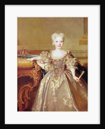 Infanta Maria Ana Victoria de Borbón, 1724 by Nicolas de Largilliere