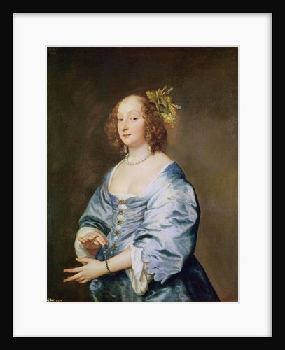 Marie Ruthven, Lady van Dyck, c.1639 by Anthony van Dyck